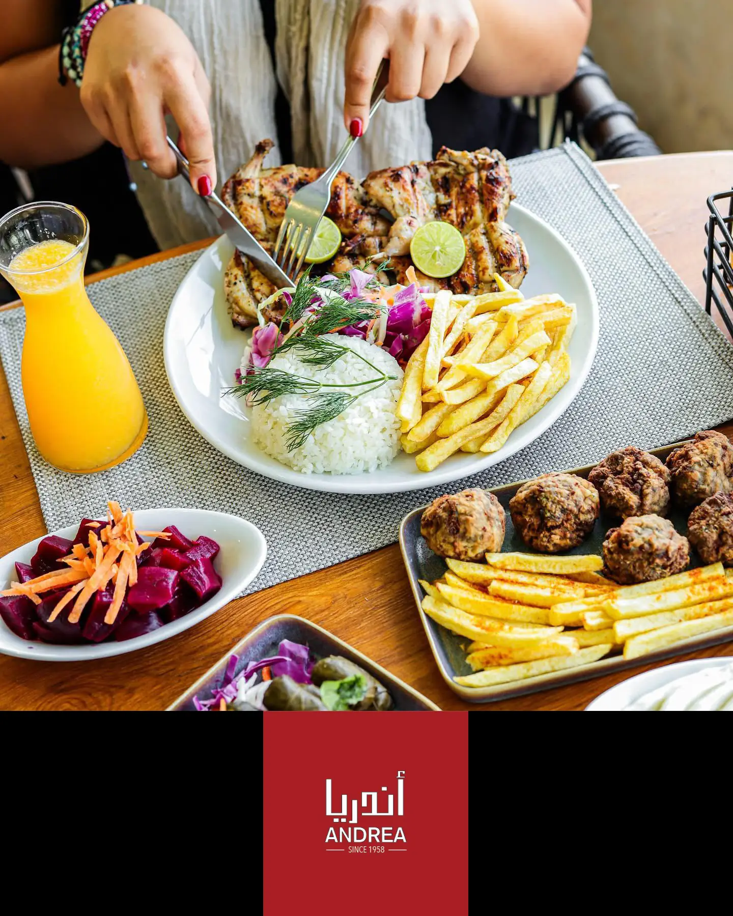 Maketized Marketing campaign for Andrea Restaurant